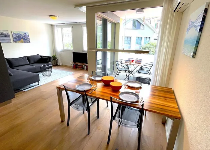 Modern With Alps Scenic Views And Concierge By Swisshut *