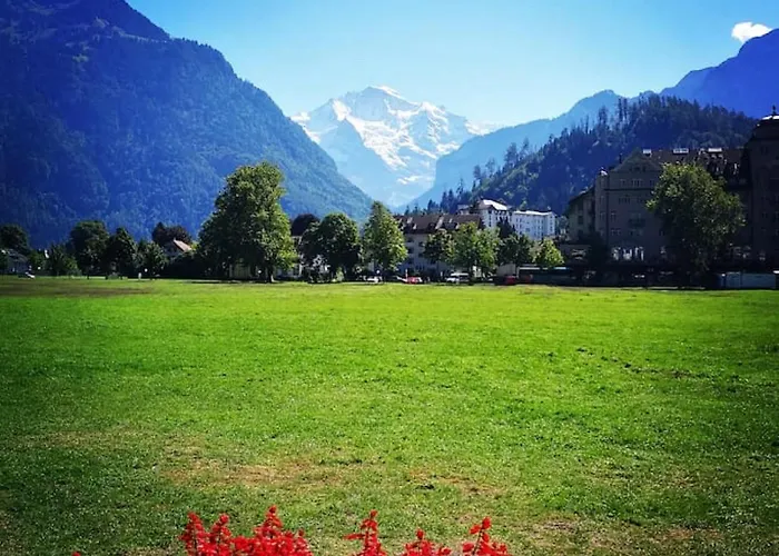 Modern With Alps Scenic Views And Concierge By Swisshut Ferienhaus Interlaken